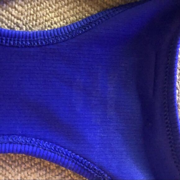 Reebok blue tank ribbed - Picture 3 of 4